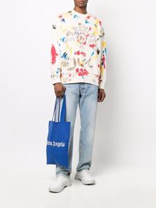 Palm Angels Sweater met print - Beige