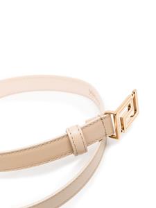 Versace Greca Goddess leather belt - Beige