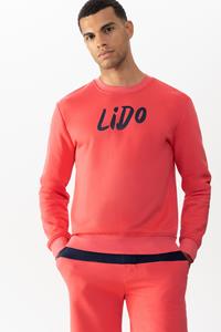 Mey Sweatshirt Serie Lido Unifarbenes Shirt, Lange Hose mit Print