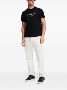 Karl Lagerfeld Jeans met toelopende pijpen - Beige