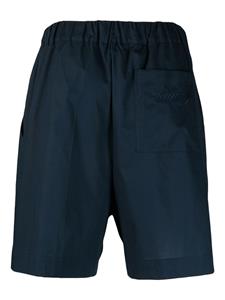 Laneus Shorts met geborduurd logo - Blauw