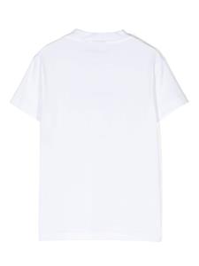 Aspesi Kids T-shirt met logoprint - Wit