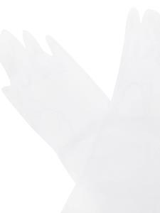 Ioana Ciolacu elbow-length gloves - Wit