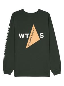 WTAPS Katoenen sweater - Groen