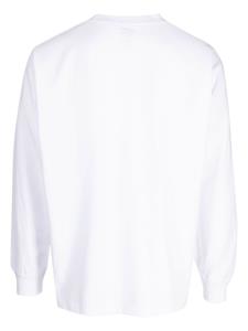 Danton Sweater met logopatch - Wit