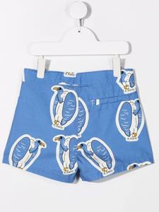 Mini Rodini Shorts met print - Blauw