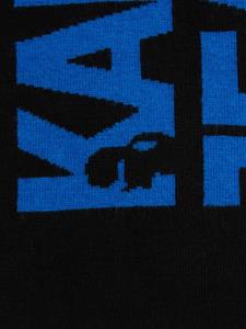 Karl Lagerfeld Jeans Sjaal met geborduurd logo - Zwart