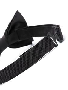 Dolce & Gabbana satin silk bow tie - Zwart