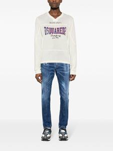 Dsquared2 ripped skinny jeans - Blauw