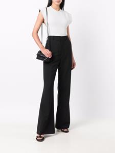 AMI Paris Flared pantalon - Zwart