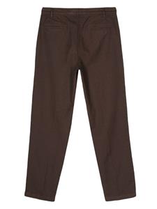 ASPESI dart-detailing tapered trousers - Bruin