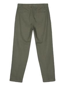 ASPESI dart-detailing tapered trousers - Groen