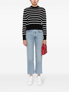 AGOLDE Lana mid waist cropped jeans - Blauw