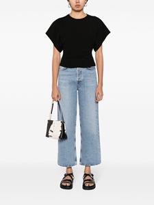 AGOLDE High waist cropped jeans - Blauw