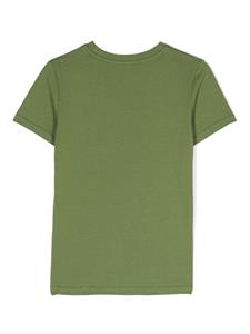 Moschino Kids T-shirt met teddybeerprint - Groen