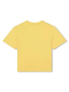 Marc Jacobs Kids Katoenen T-shirt met print - Geel