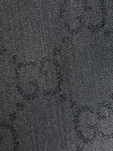Gucci Sjaal met monogram jacquard - Grijs