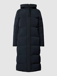 Christian Berg Woman Selection Gewatteerde lange jas in effen design