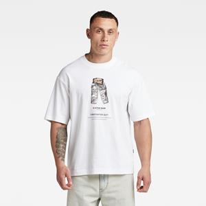 G-Star RAW Archive Print Boxy T-Shirt - Anders - Heren