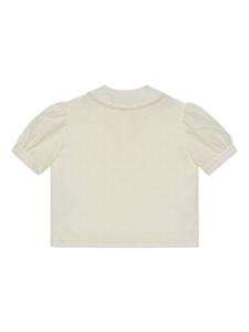 Gucci Kids jacquard cotton shirt - Wit