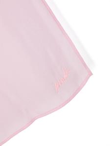 PINKO chiffon-crepe scarf - Roze
