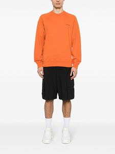 Stone Island Sweater met logopatch - Oranje