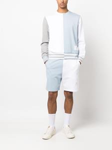 Thom Browne Sweater met colourblocking - Wit