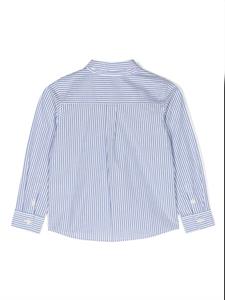 Petit Bateau striped cotton shirt - Blauw