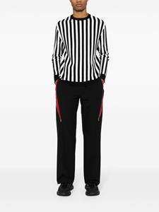 Moschino striped cotton jumper - Zwart