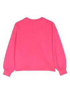 MSGM Kids Sweater met logo - Roze