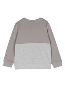 Stella McCartney Kids Sweater met print en vlakken - Grijs