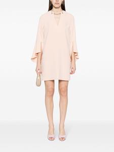 TWINSET Crêpe mini-jurk - Beige