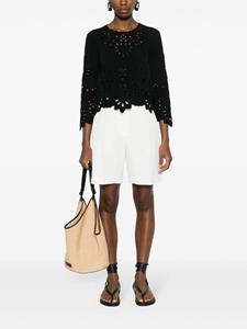 Ermanno Scervino tailored textured shorts - Wit