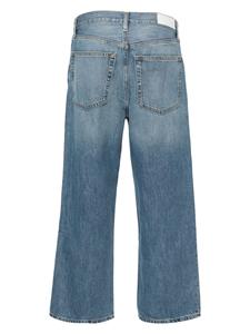 RE/DONE mid-rise cropped jeans - Blauw