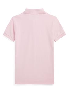 Ralph Lauren Kids Poloshirt met borduurwerk - Roze