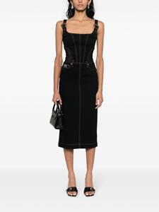 Versace Jeans Couture Denim jurk - Zwart