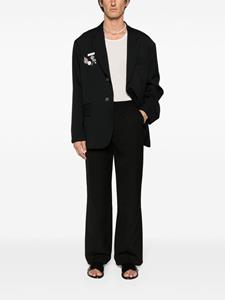 Casablanca tailored straight-leg trousers - Zwart