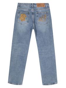 Billionaire Boys Club Jeans met borduurwerk - Blauw