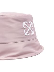Off-White Arrows-motif bucket hat - Roze