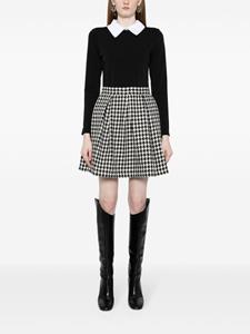 Alice + olivia Mini-jurk met gelaagd effect - Zwart