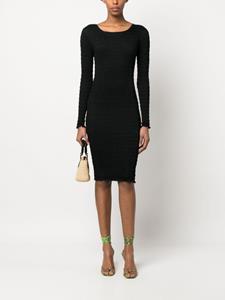 Patou Mini-jurk met lange mouwen - Zwart
