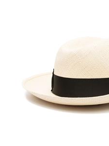 Borsalino Hoed met strikdetail - Beige