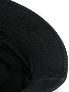 Y-3 logo-embroidered cotton hat - Zwart