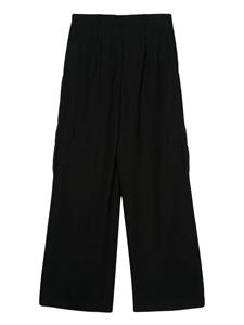 Harris Wharf London straight-leg cargo trousers - Zwart