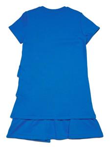 Marni Kids Jurk met geborduurd logo - Blauw