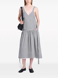 Proenza Schouler White Label Sasha midi-jurk met print - Zwart