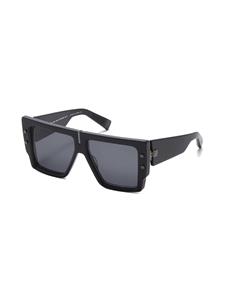 Balmain Eyewear B-Grand zonnebril met oversized montuur - Zwart