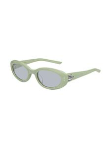 Gentle Monster Blanc GR8 oval-frame sunglasses - Groen