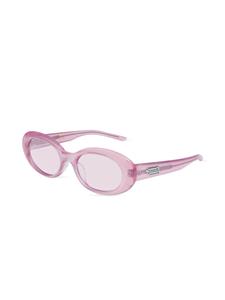 Gentle Monster Molta PC9 oval-frame sunglasses - Roze