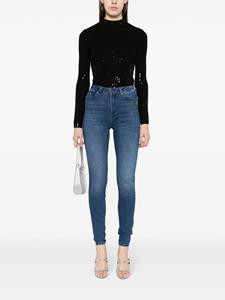 Karl Lagerfeld Jeans High waist skinny jeans - Blauw